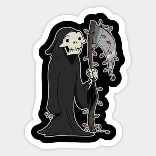 Christmas Reaper Sticker